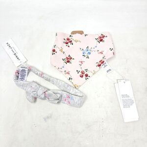 JANIE‎ & JACK Floral Scarf and Headband NWT